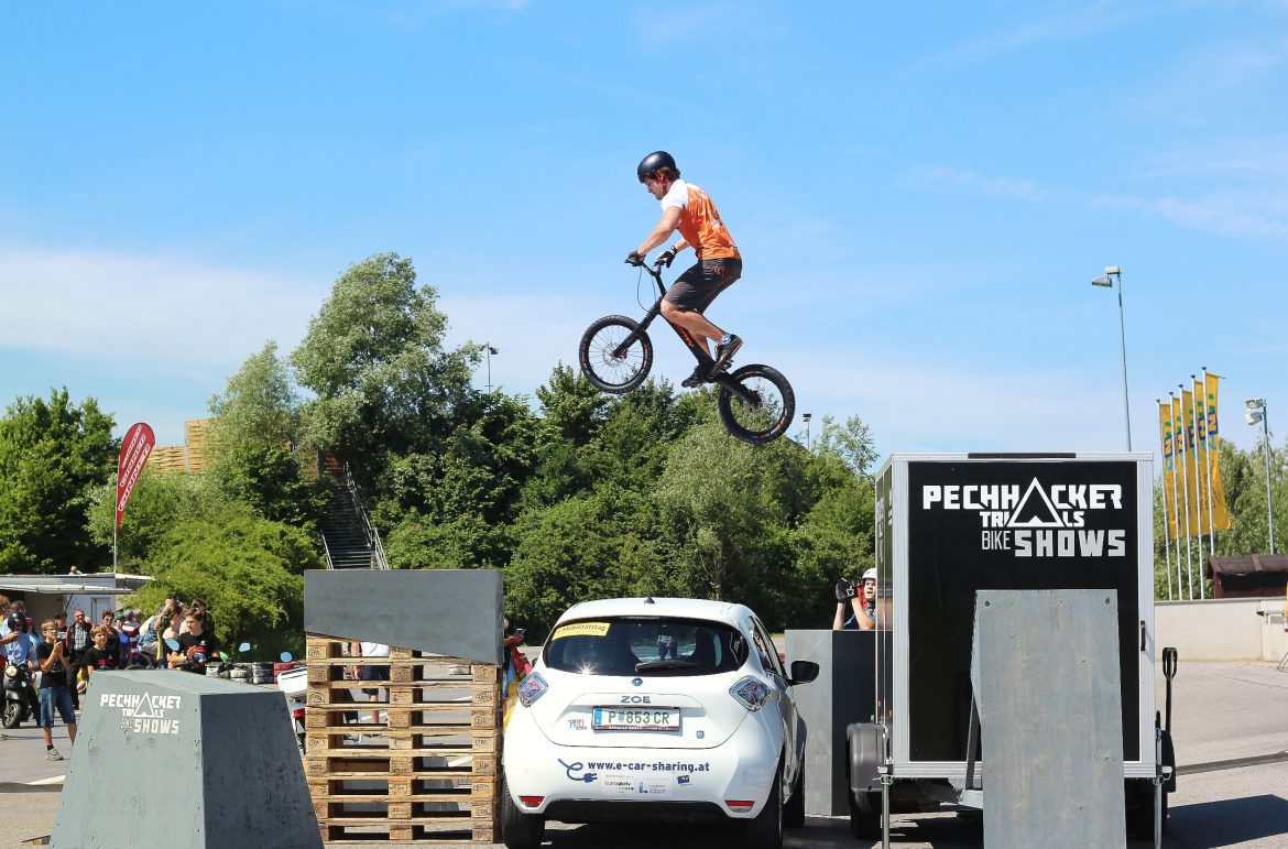 Bike Trial Show Thomas Pechhacker E-Mobility Melk ENU